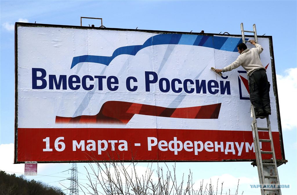 Аннексия Крыма: результаты референдума 16 марта 2014 г.